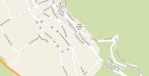 Sala Consilina mappa frecce senso unico via matteotti