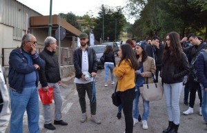 Studenti UDS per strada a Buccino
