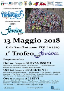«Trofeo Cycle Fevian» (Polla, 13 maggio 2018). Locandina RID