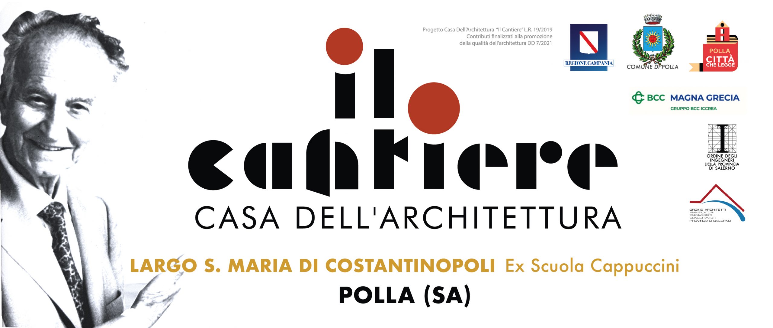 Tutto pronto a Polla per l'apertura della Casa dell'Architettura “Il  Cantiere” in ricordo di Luigi Stabile - Italia2Tv